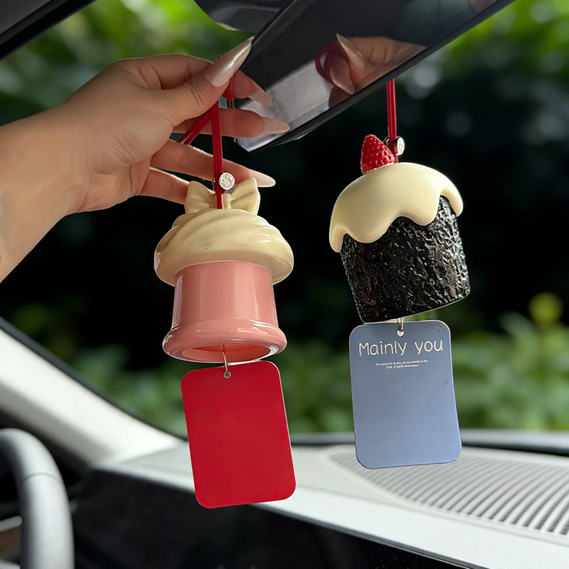 Car fragrance hanger, cake mold, room fragrance