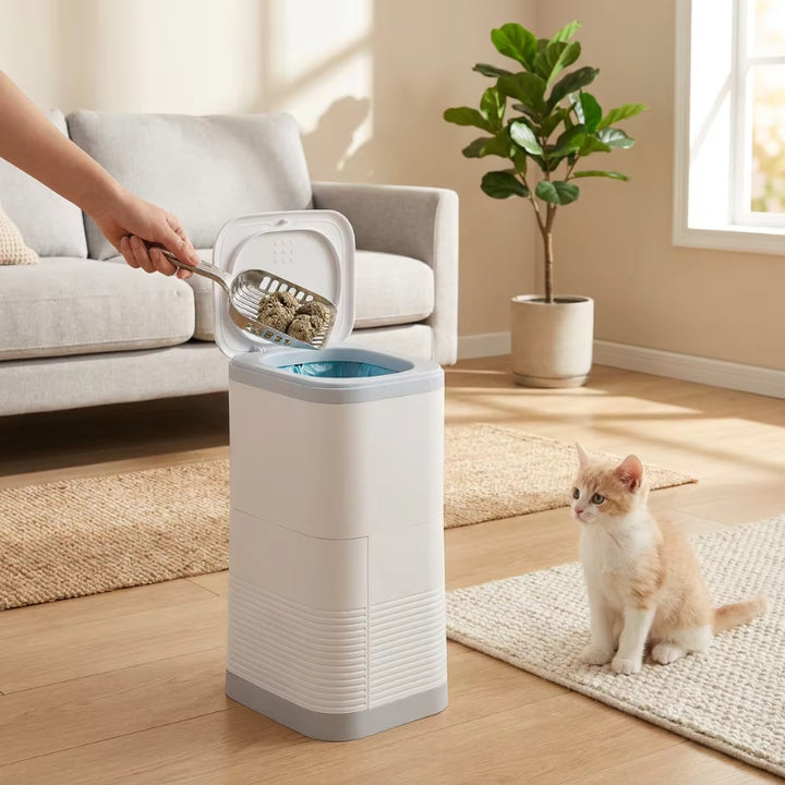 Diaper pail with lid, 12 L, odor-proof
