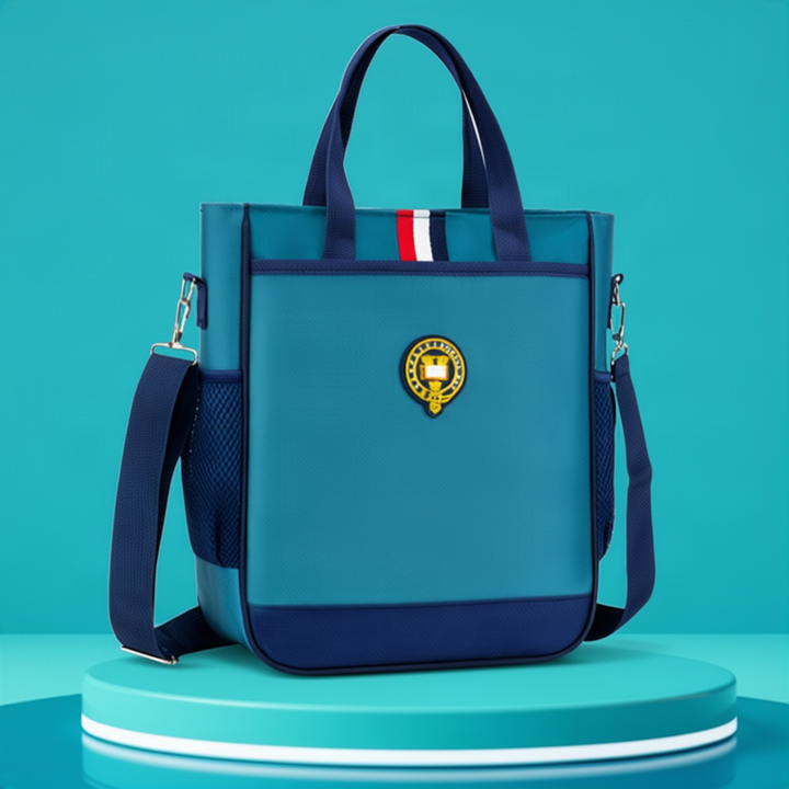 Shoulder bag with carrying handle, waterproof
