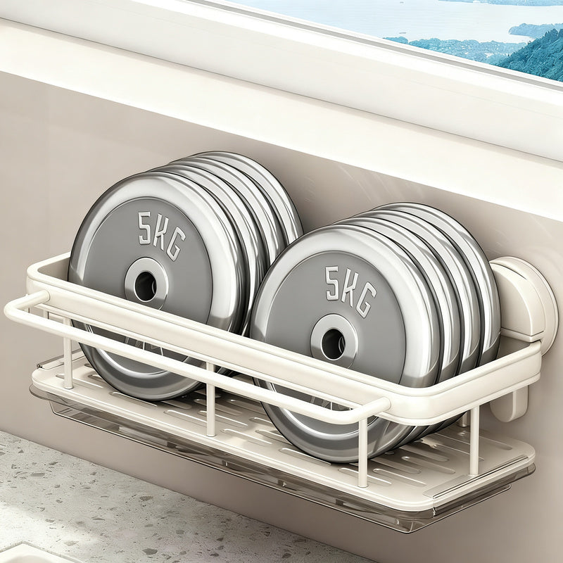 Suction Cup Draining Rack Kitchen, Aluminum