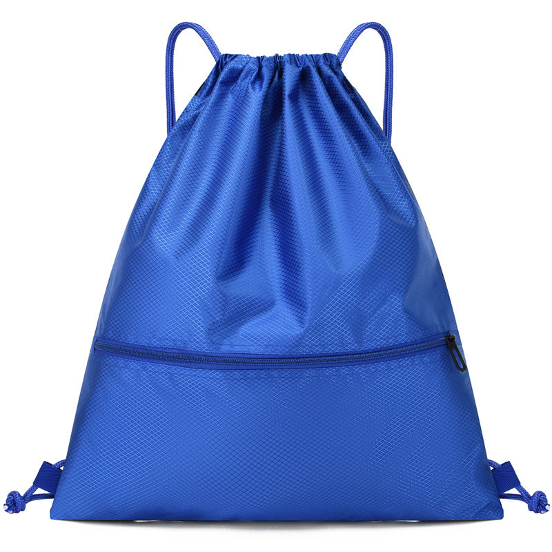 Sporty backpack with drawstring, waterproof