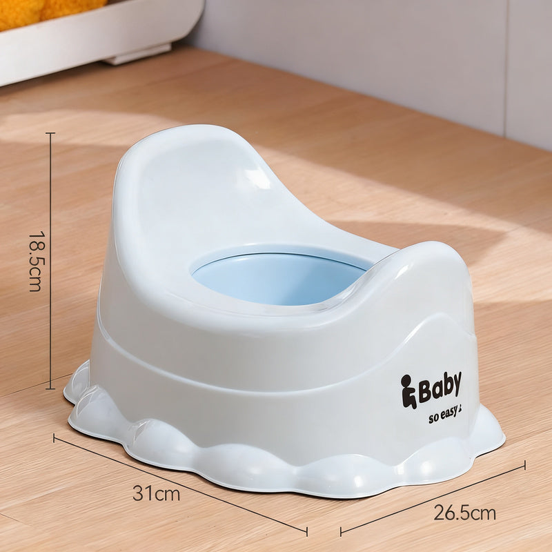 Child potty made of plastic