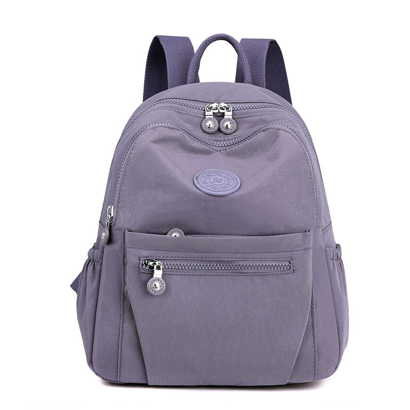 Lightweight nylon backpack with large capacity
