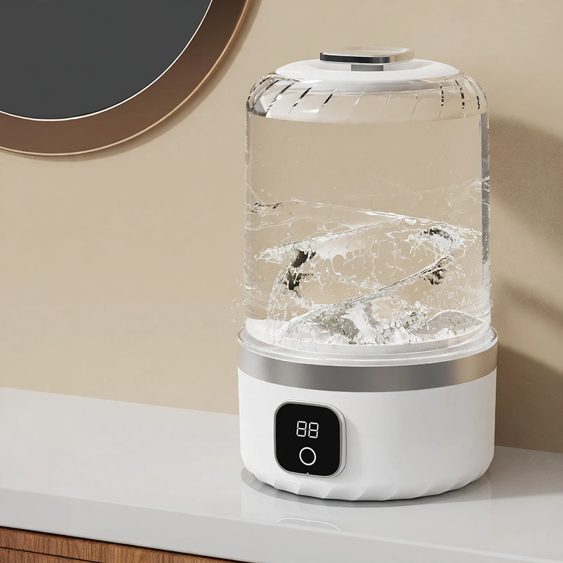 Mini washing machine, portable, rechargeable