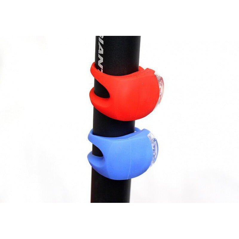 LED taillight for bicycle and helmet