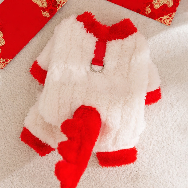 New Year sweater for dogs and cats, fleece