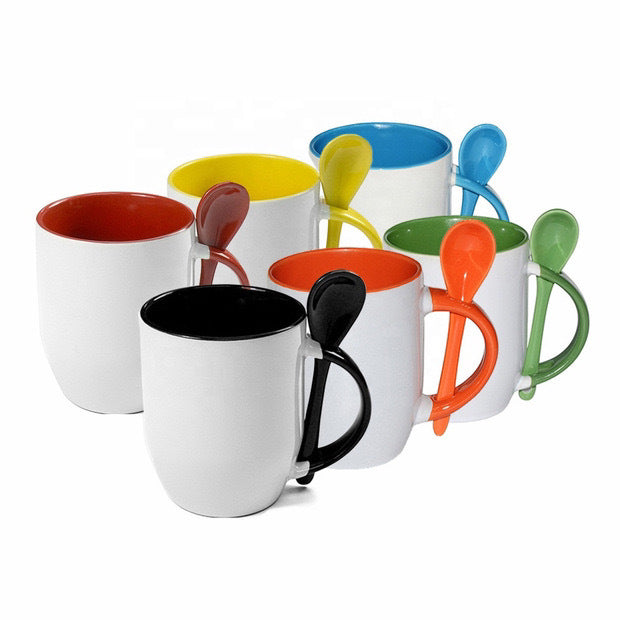 Personalized ceramic mug, 350–450 ml