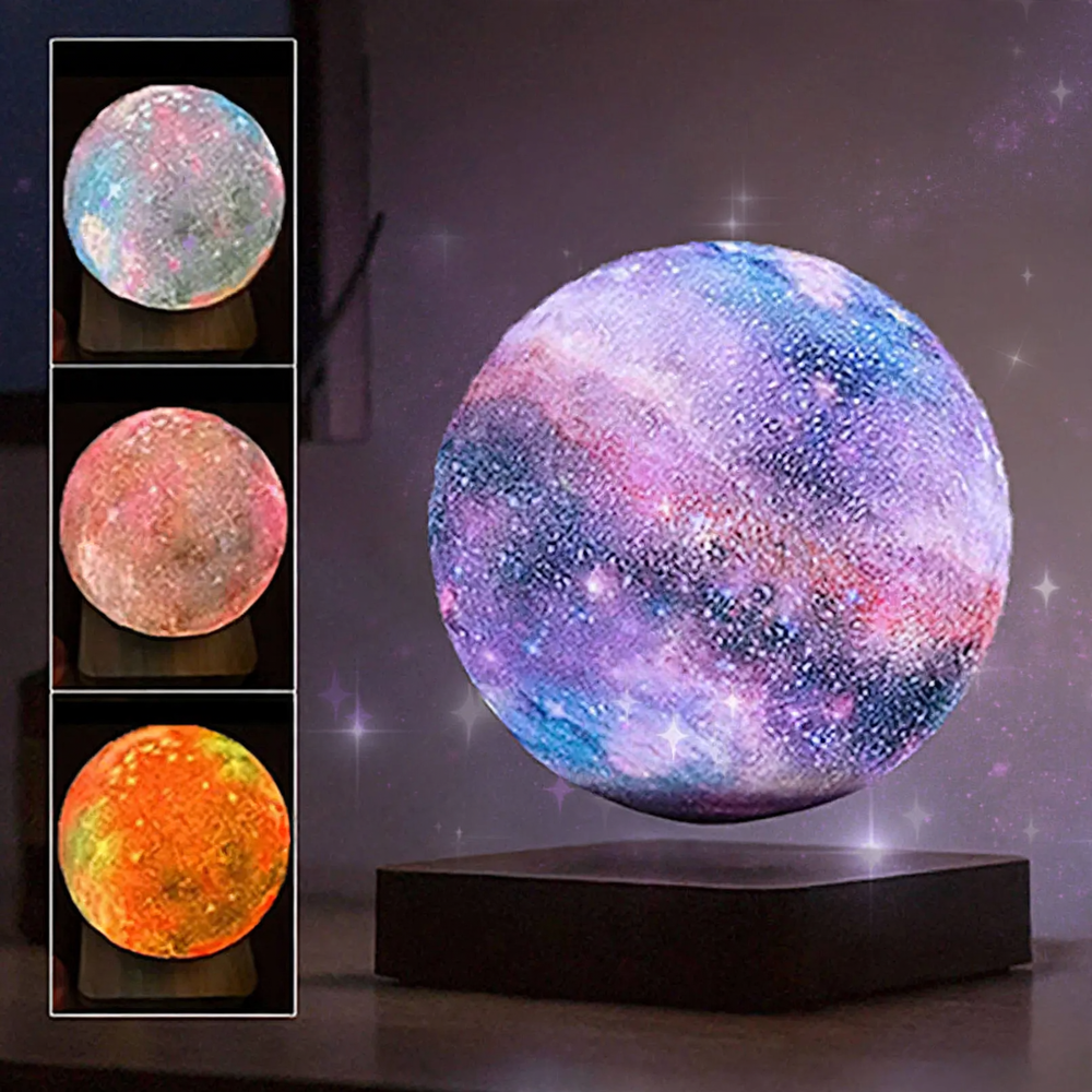 Magnetic Levitation Ring Lamp, 14.8×14.8×2.5 cm