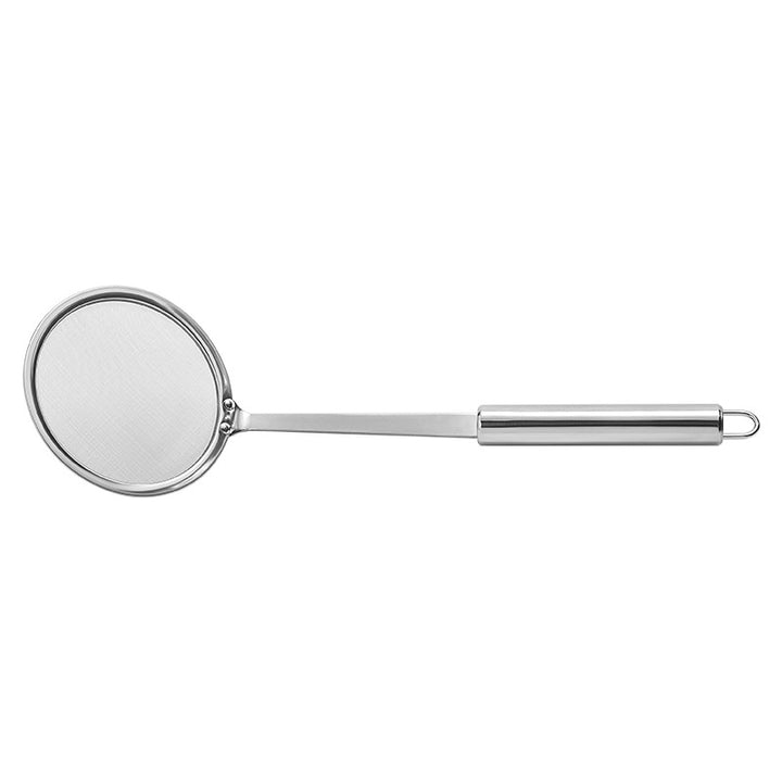 Stainless steel ladle with fine sieve