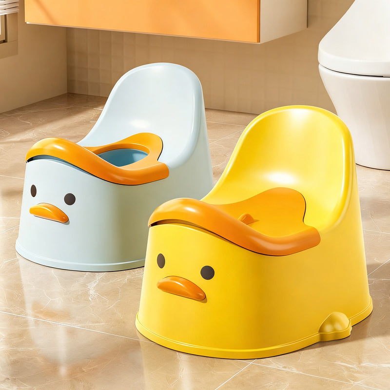 Child potty made of plastic