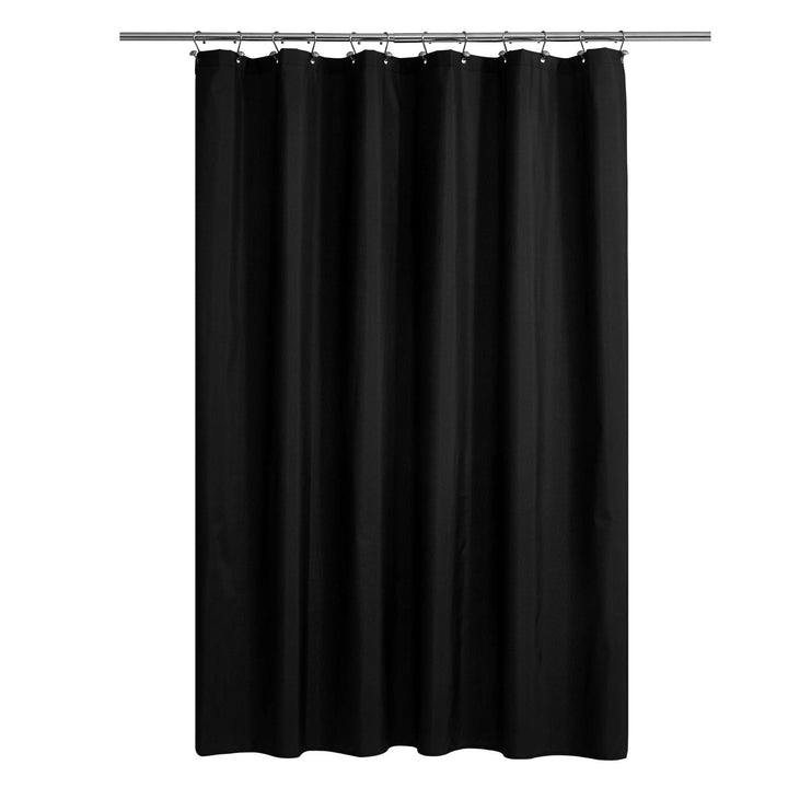 Shower curtain, PEVA, transparent, 80–120 cm
