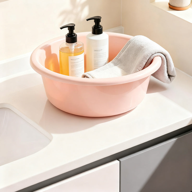 Plastic sink with antibacterial coating