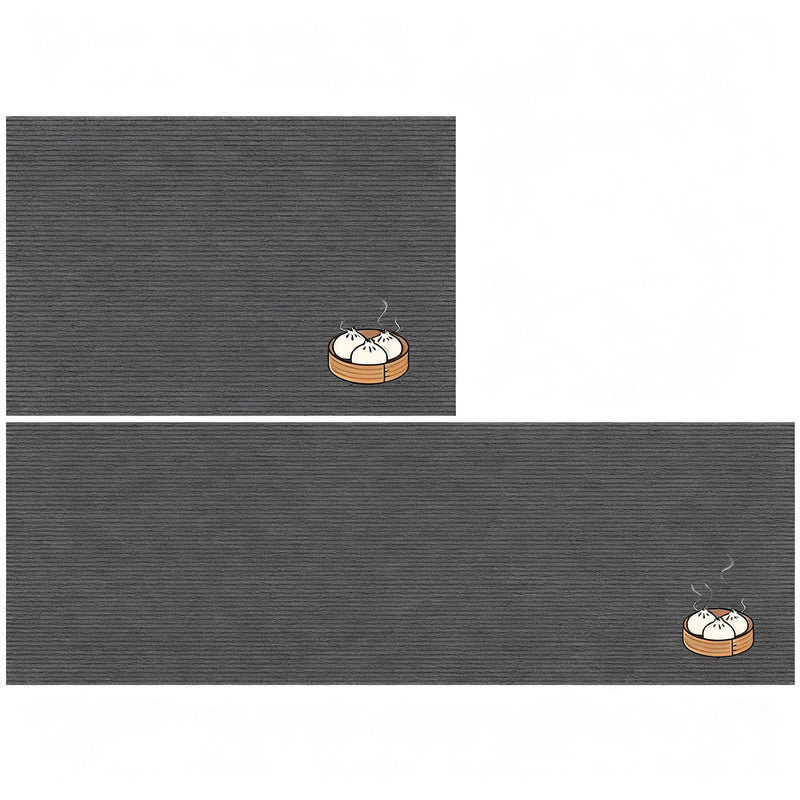 Kitchen mat made of diatomaceous earth, cartoon design
