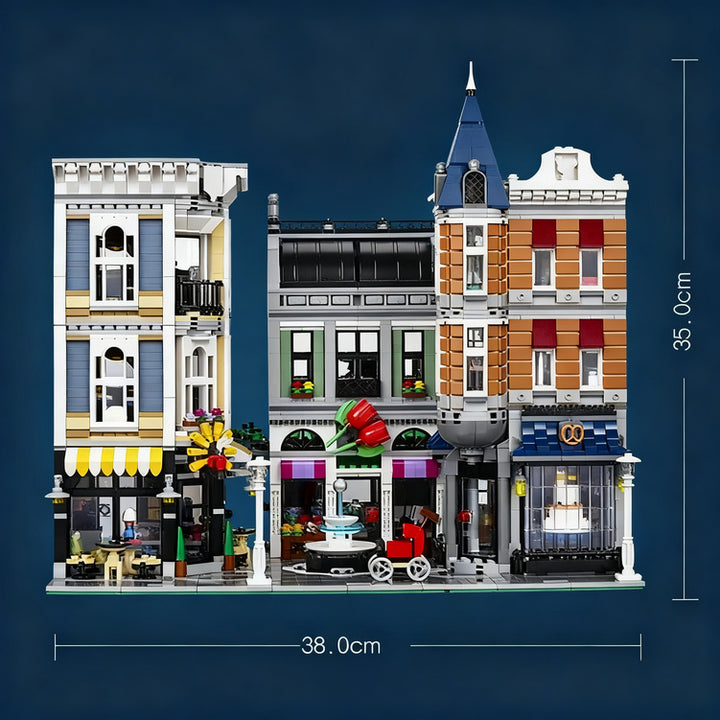 LEGO-compatible building blocks, castle set