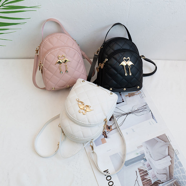 PU Backpack with Embroidery