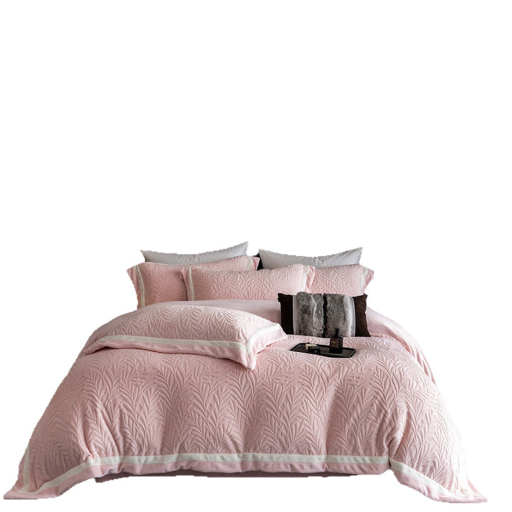 Milk fiber bedding set, 4-piece, luxurious