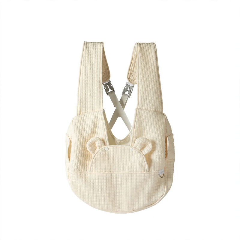 Portable pet carrier bag, bear shape