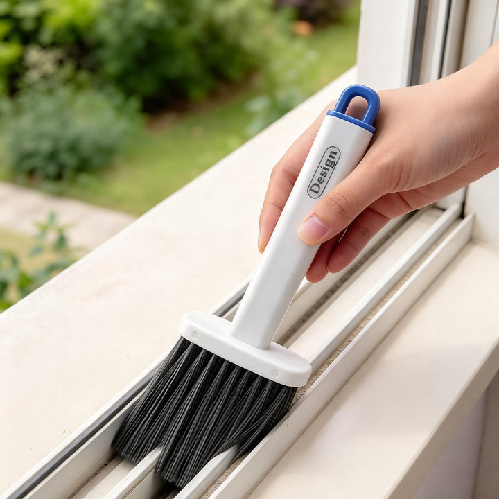 Joint brush for dusting, PP and PET
