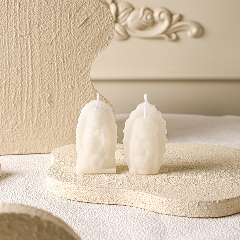 Handcrafted scented candle made from soy blend