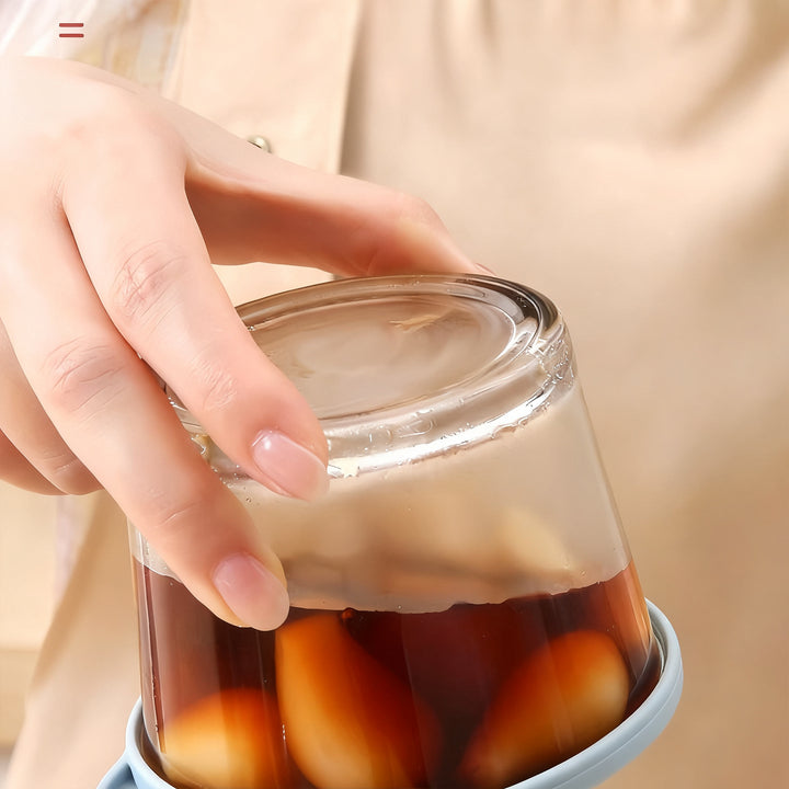 Glass jar with lid, 500 ml