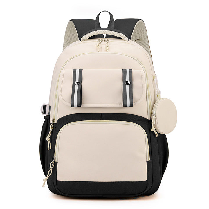 Student backpack, lightweight, back-friendly