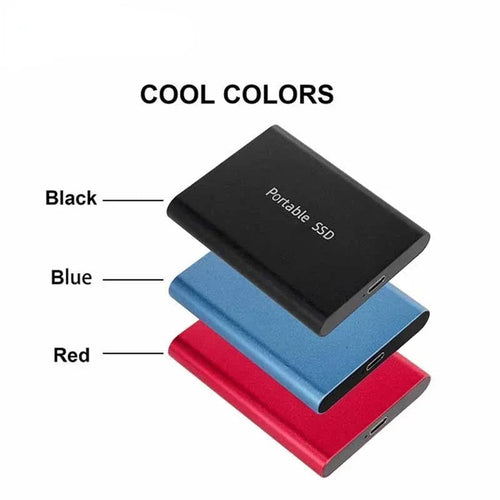 Portable External SSD Hard Drive