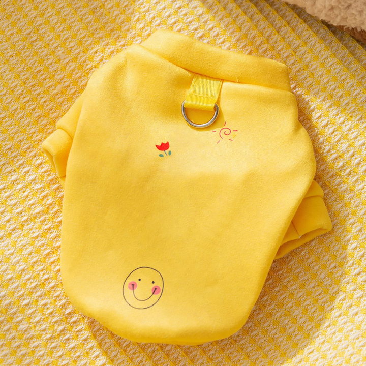 Sweatshirt for dogs and cats with bee motif