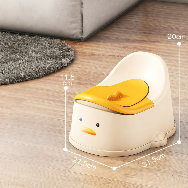 Toilet seat with backrest for children