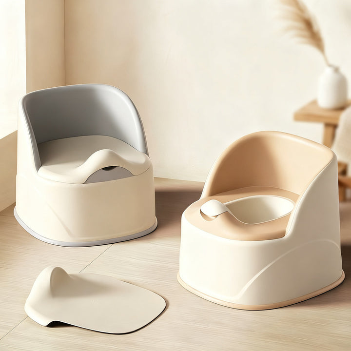 Child potty made of plastic