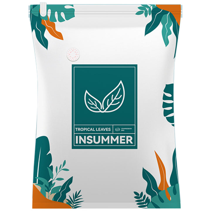 Vacuum compression bags for clothing and bedding