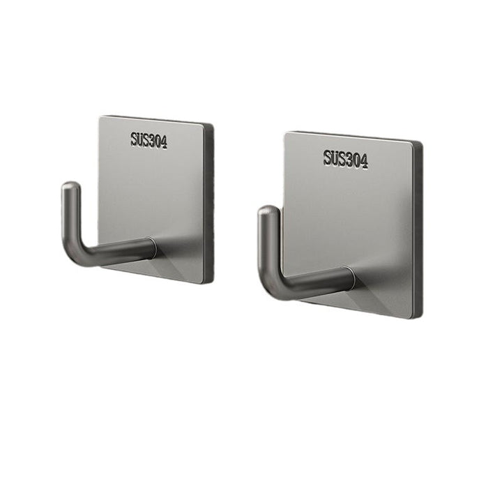 Stainless steel adhesive hooks with strong hold