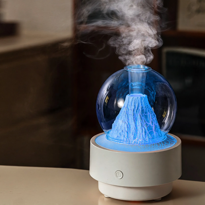 Vulkan Aromatherapy Diffuser with Flame Effect, Model LA-0657-1