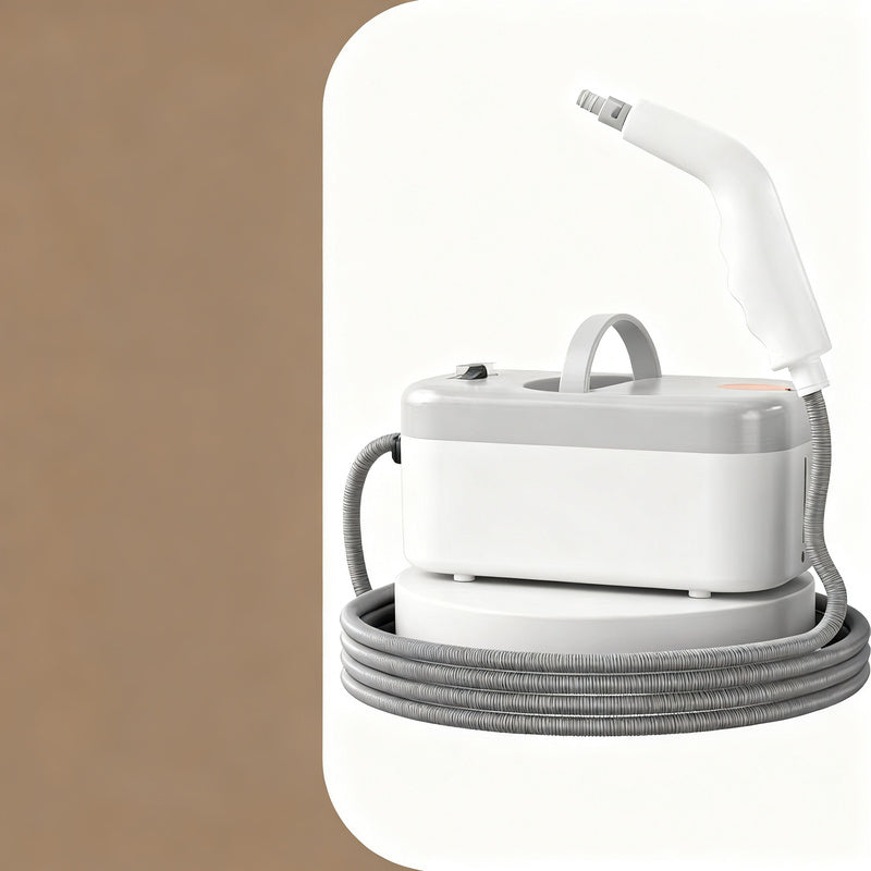 Portable steam cleaner for floors and surfaces