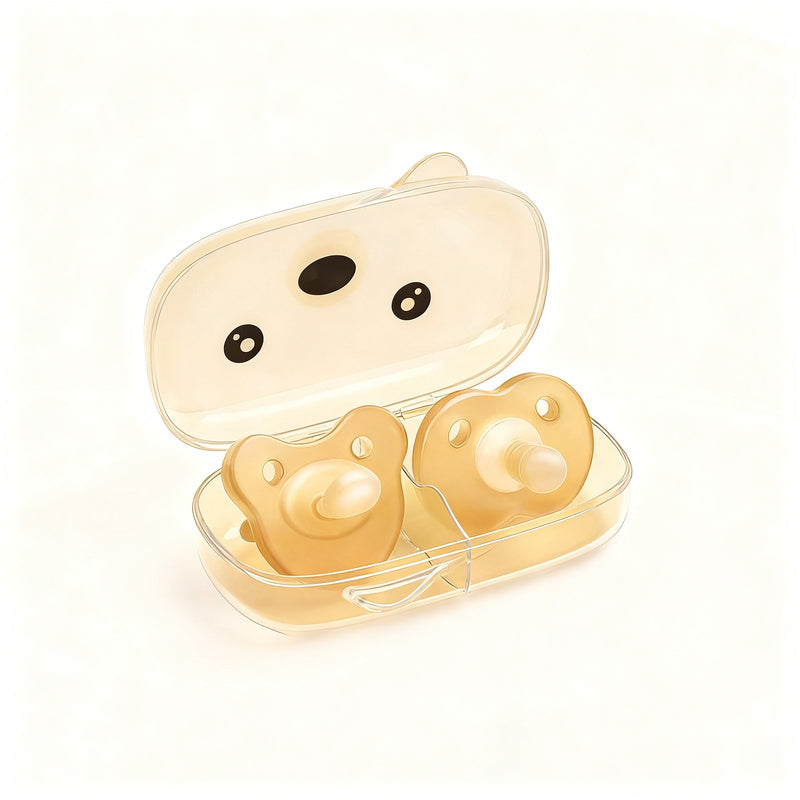 Silicone pacifier, 0–6 months