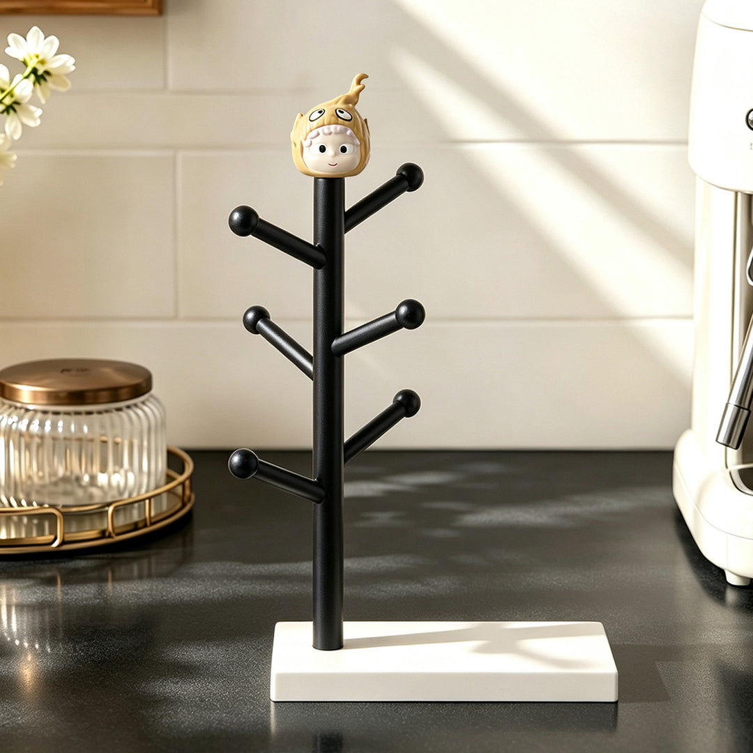 Tree-shaped cup rack made of ABS plastic