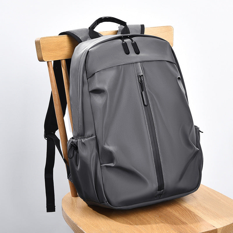 Sporty backpack, Oxford fabric, under 20 L, 16-inch laptop