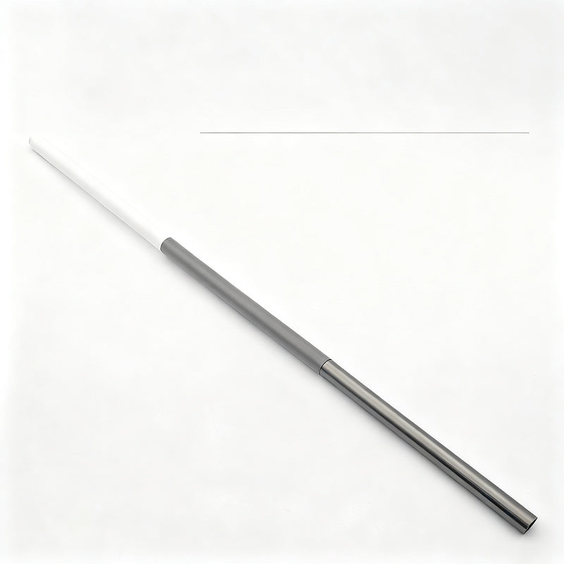 Stainless steel shower extension tube, 30 cm