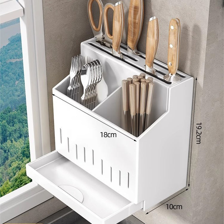 Stainless Steel Cutlery Holder for Chopsticks and Knives