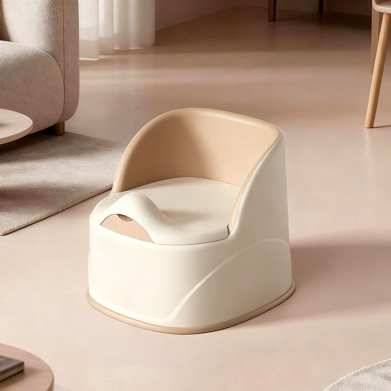 Child potty made of plastic