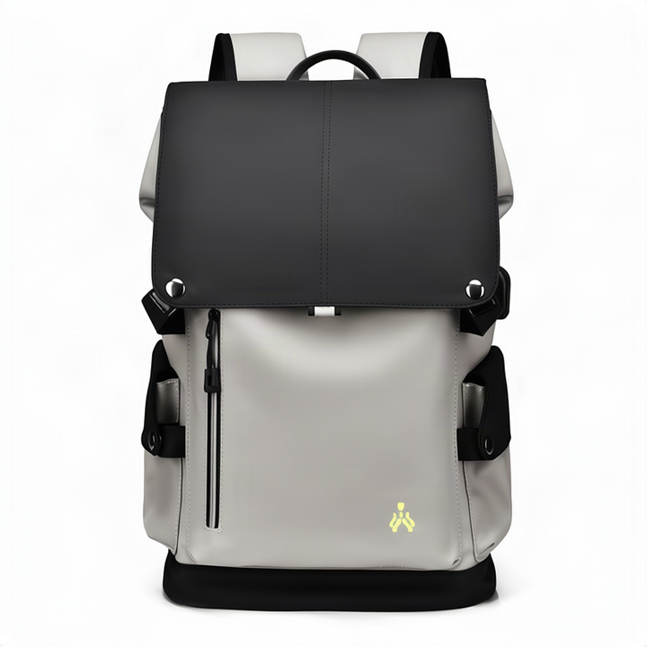 Backpack, 20–35 L, contrasting colors, up to 16 inches