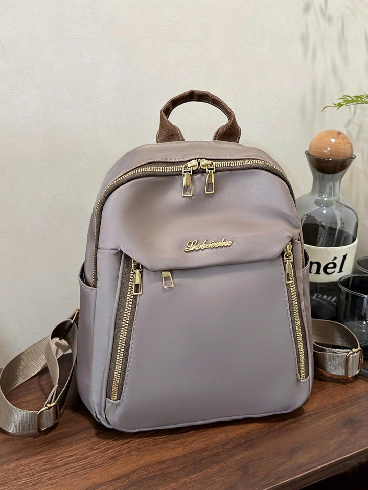 Women's backpack, lightweight, with theft protection