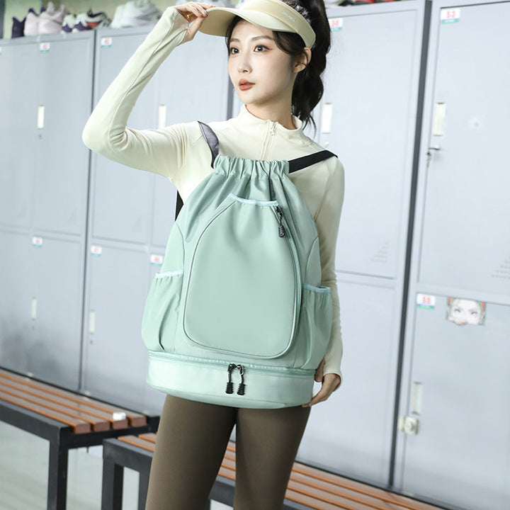 Sporty backpack with shoe compartment, 20–35 L