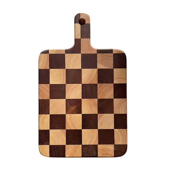 Wood cutting board, square, single or 3-piece set