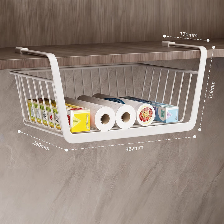 Kitchen wall shelf, extendable, carbon steel