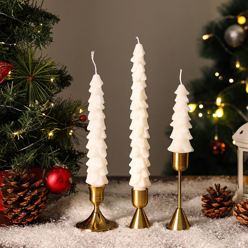 Christmas tree scented candle, soy blend, hand made