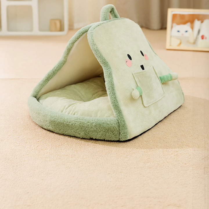 Pet bed made of PP cotton, warming, various sizes
