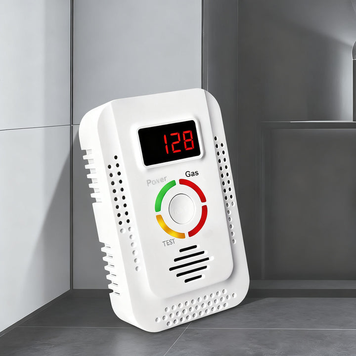 Carbon monoxide and gas detector, model JSN-JY-908COM