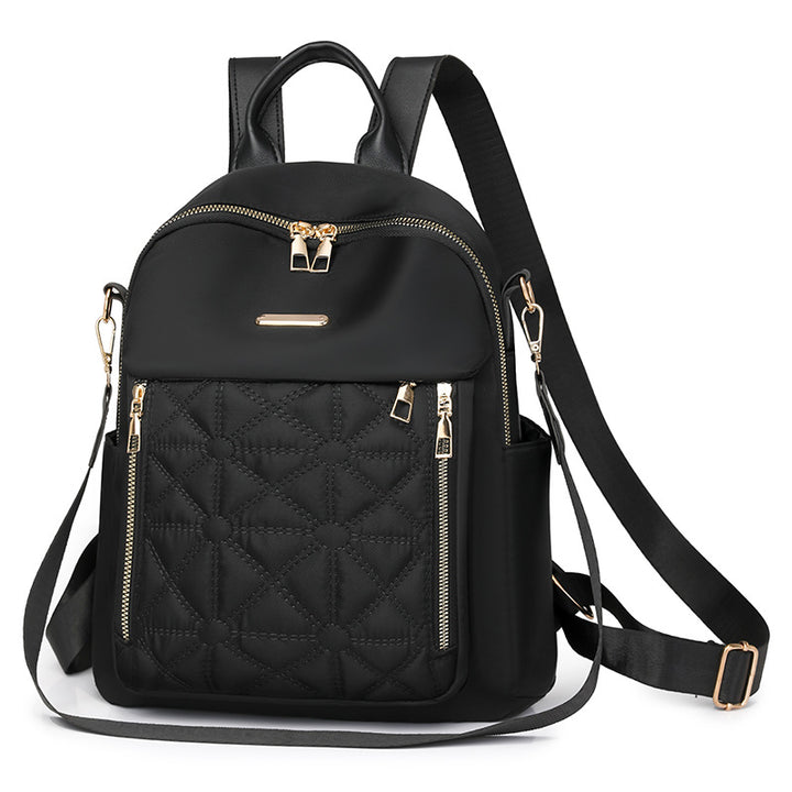 Waterproof women's backpack made of Oxford fabric