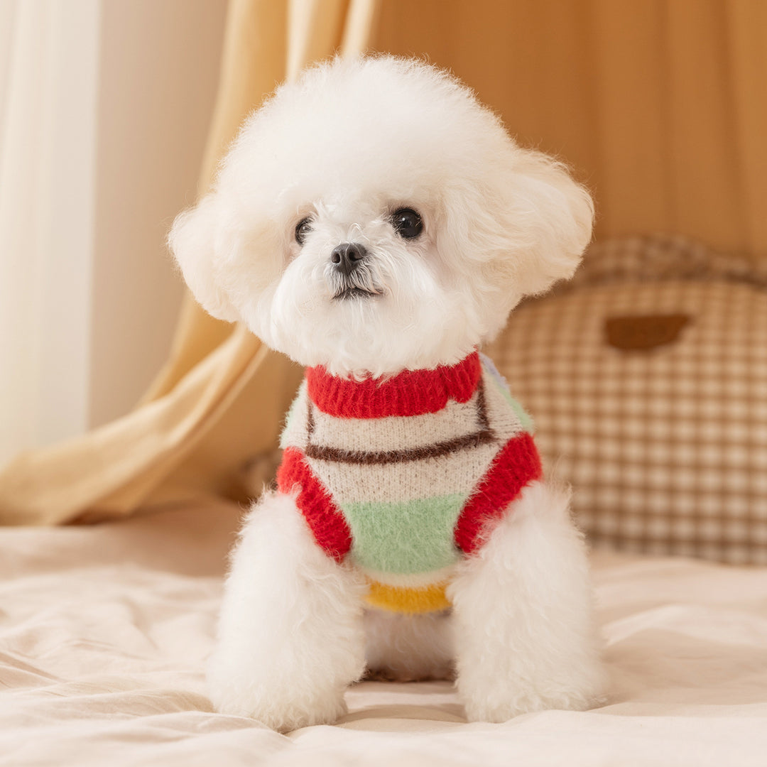 Dog Sweater Fleece, Cartoon Stars, Autumn-Winter