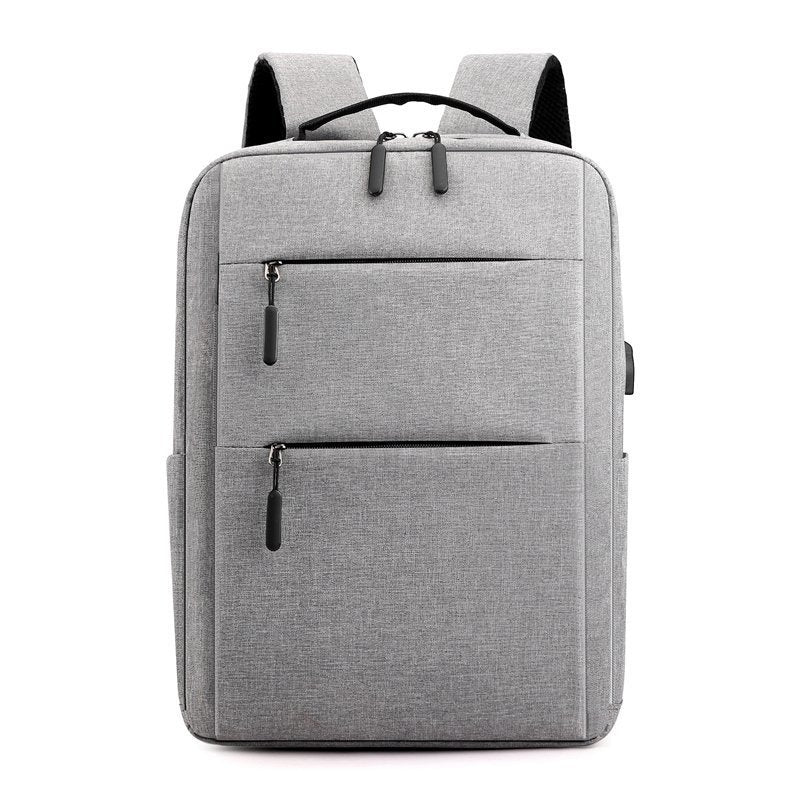 Nylon backpack with USB connection, 20–35 L